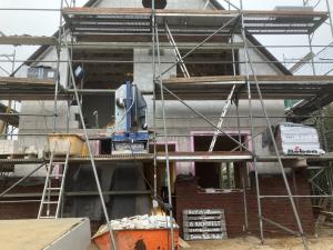 Haus, bauen, Hamburg 02