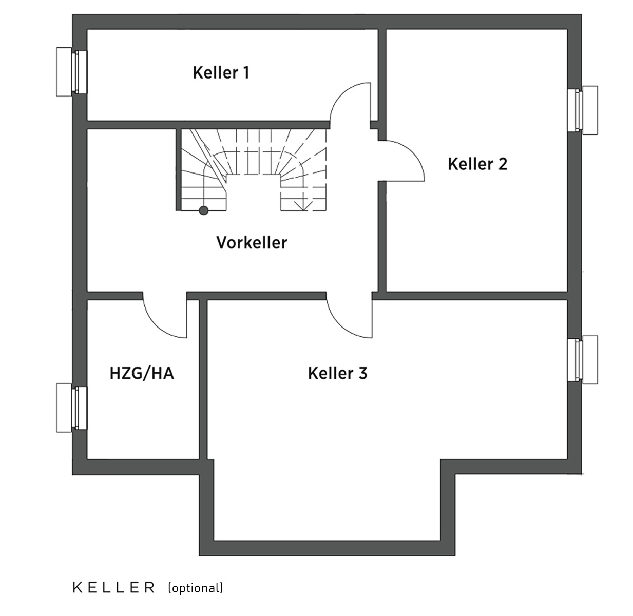 Keller villa, Villa