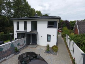 Einfamilienhaus, Putzfassade